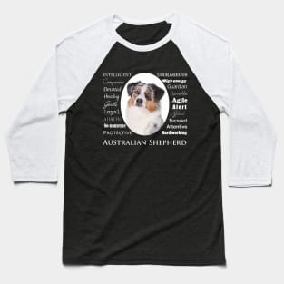 Australian Shepherd Baseball T-Shirt